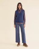 Gilet in misto alpaca