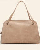 Borsa Lido in nabuk stampa cocco