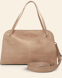 Borsa Lido in nabuk stampa cocco