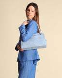 Borsa Lido in nabuk stampa cocco