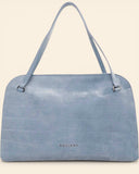 Borsa Lido in nabuk stampa cocco