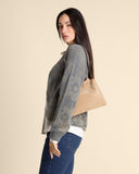 Borsa Trinity small in suede