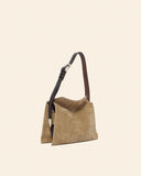 Borsa Trinity small in suede