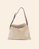 Borsa Trinity midi in suede