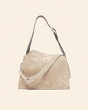 Borsa Trinity midi in suede