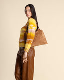 Borsa Trinity midi in suede