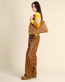 Borsa Trinity midi in suede