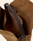 Borsa Trinity midi in suede