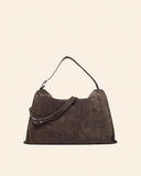 Borsa Trinity midi in suede