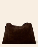 Borsa  Trinity Peach Oro midi in suede e cuoio