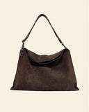 Borsa Trinity large in suede