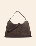 Borsa Trinity large in suede