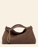 Borsa Virgo midi in pelle