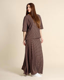 Gonna lunga in jersey