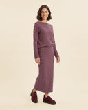 Maglia in jersey di misto cotone