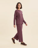 Pantaloni in jersey di misto cotone