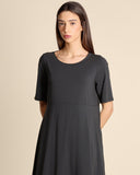 Robe en jersey de coton