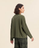 Maglia in jersey di misto cotone