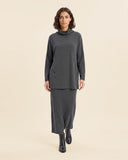 Maxi maglia in jersey di misto cotone