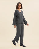 Cardigan in jersey di misto cotone