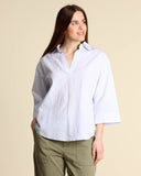 Camicia in seersucker di cotone