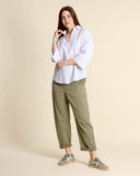 Camicia in seersucker di cotone