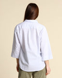 Camicia in seersucker di cotone