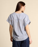 Blusa in mussola di cotone