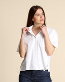 Camicia in ciniglia di cotone