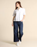 Camicia in ciniglia di cotone