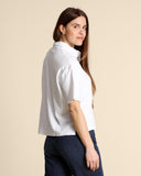 Camicia in ciniglia di cotone