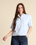 Camicia in ciniglia di cotone