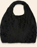 Borsa jacquard in tessuto
