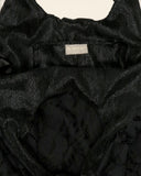 Borsa jacquard in tessuto