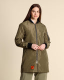 Bomber in raso