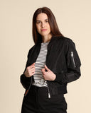 Bomber in raso