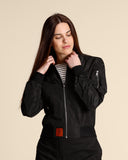 Bomber in raso