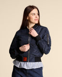 Bomber in raso