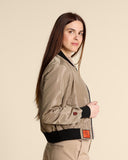 Bomber in raso