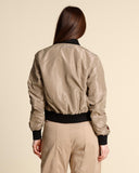 Bomber in raso