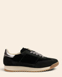 Sneakers in camoscio e velluto