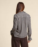 Camicia in flanella fluida di viscosa