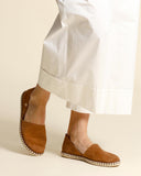 Espadrilles in pelle scamosciata