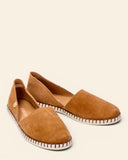 Espadrilles in pelle scamosciata