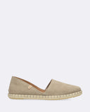 Espadrilles in pelle scamosciata