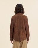 Giacca in suede