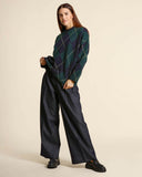 Maglia a rombi in cashmere