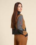 Maglia a rombi in cashmere