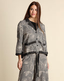 Giacca jacquard