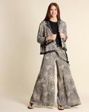 Pantaloni jacquard